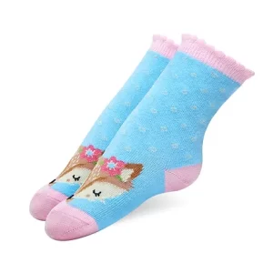 ART.PE1020N PACK X3 MEDIAS NIÑOS 1/2 CAÑA NENA ESTAMPADO