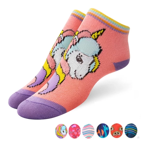 ART.PE104N PACK X3 MEDIAS NIÑOS SOQUETE NENA ESTAMPADO