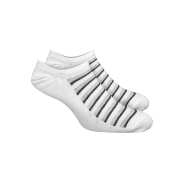 ART.PK60203 PACK X3 MEDIAS INVISIBLES HOMBRE RAYADO