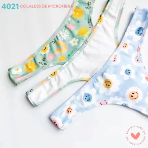 VI4021P_fylo_lenceria ART.VI4021P PACK X3 COLALESS MICROFIBRA ESTAMPADA