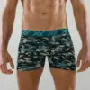 ART.XY1362 BOXER ALGODON LYCRA PINZA CENTRAL CAMUFLADO