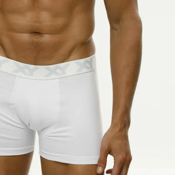 ART.XY1387 BOXER ALGODON LYCRA LISO