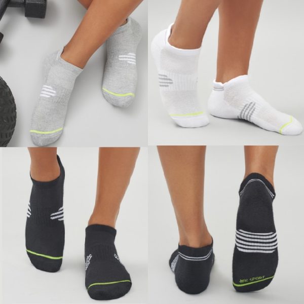 ART.PK6280 PACK X3 MEDIAS SOQUETES HOMBRE TEXTURA DEPORTIVA "MK SPORT"