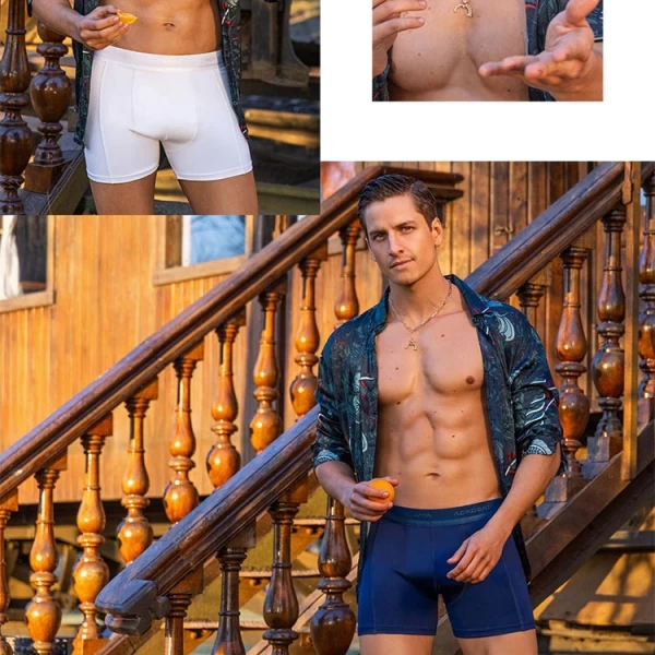 ART.AC5034 BOXER ERGONOMICO DE MICROFIBRA ELASTICO PERSON PREMIUM