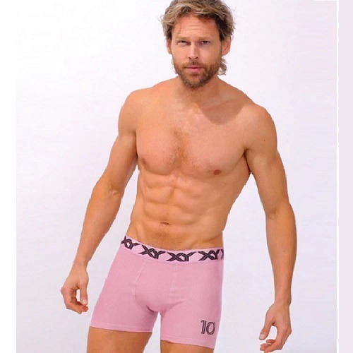 ART.XY1384 BOXER ALGODON Y LYCRA LISO GOAT