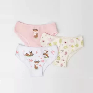 ART.JT2000P PACK X3 BOMBACHAS VEDETINA NENA ALGODÓN Y LYCRA ESTAMPADA