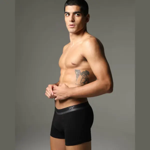 ART.XY1385 BÓXER ALGODÓN LYCRA LISO