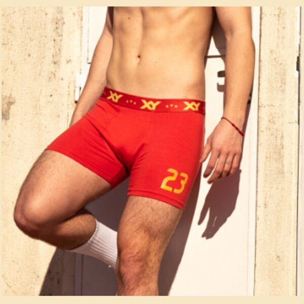 ART.XY1452 BOXER ALGODON Y LYCRA LISO DIBU