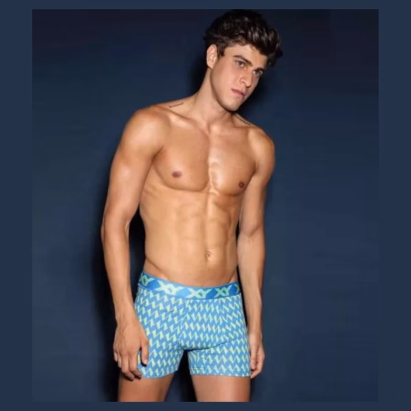 ART.XY1433 BOXER RAYOS ALGODON ELASTANO ESTAMPADO