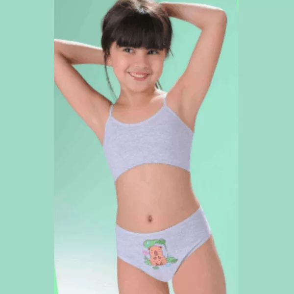 ART.JT244 CONJUNTO DE NENA ALGODON Y LYCRA ESTAMPADO