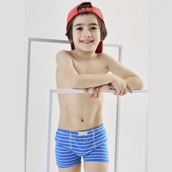 ART.ANT390 BOXER RAYADO CON ELÁSTICO EMBUTIDO